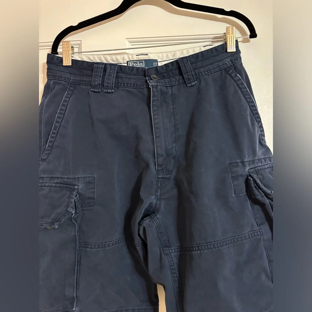 Polo by Ralph Lauren Blue Cargo Shorts Classic